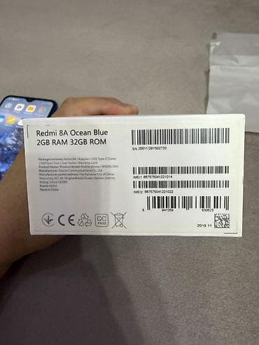 калганы: Redmi, Redmi 8A, 32 ГБ, түсү - Көк — 10