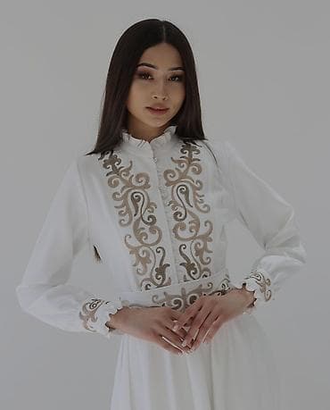 рубашка новая: M, цвет - Белый — 1