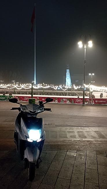 моторолер скутер: ОБМЕН ЕСТЬ! Скутер TAITURU (надпись на облицовке), городской класс — 8