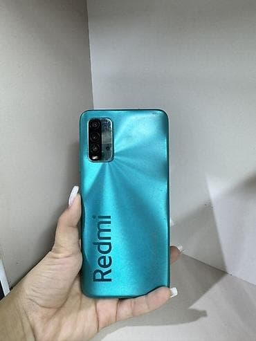 ryzen 5: Redmi, Redmi 9T, Б/у, 128 ГБ, цвет - Голубой, 2 SIM — 1