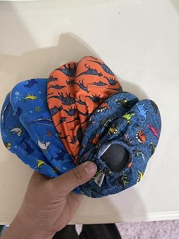 Платья: Комплект мягких детских тапочек-чэкошек (room shoes) с принтами — 1