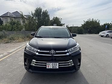 Toyota Highlander: 2019 г., 3.5 л, Автомат, Бензин, Кроссовер at lalafo.kg Toyota Highlander: 2019 г., 3.5 л, Автомат, Бензин, Кроссовер