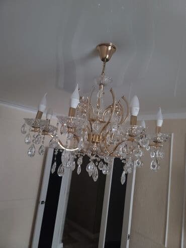дешевые люстры бишкек: Люстра 8 рожковаяпочти новая покупали в Megalithe за 9000 отдам — 1