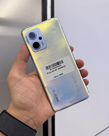 Poco X4 GT, Б/у, 256 ГБ, цвет - Голубой, 2 SIM