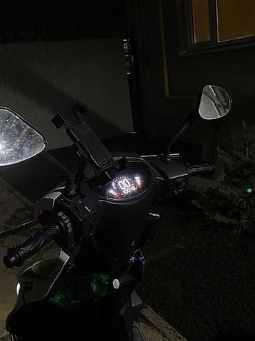 а шербы: Скутер JIANG JM (белый) - Городской скутер с яркой светодиодной — 6