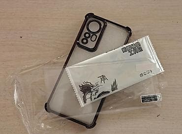 Чехол для смартфона Xiaomi 12 с усиленными углами и прозрачной задней