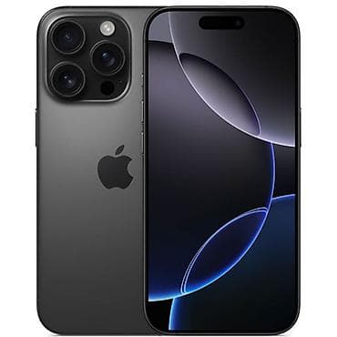 IPhone 16 Pro, Б/у, 256 ГБ, Black Titanium, Коробка, 89 %