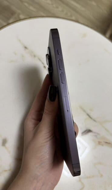 реплика айфон 14: IPhone 14 Pro Max, Б/у, 256 ГБ, Deep Purple, Кабель, Коробка, 100 % — 5