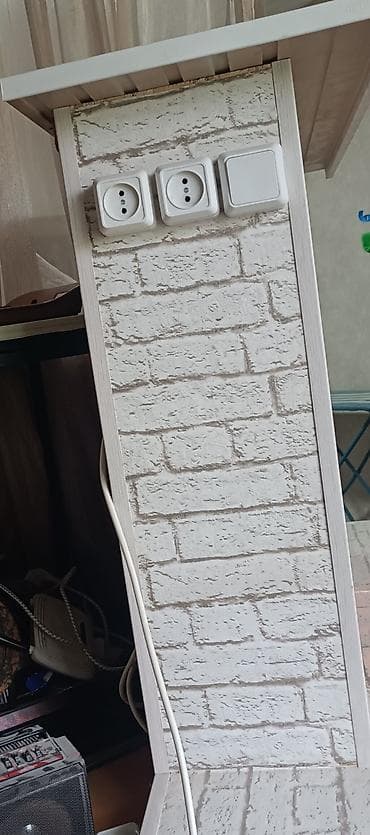 a 52: Электрокамин Напольный, Имитация кирпичной кладки — 2