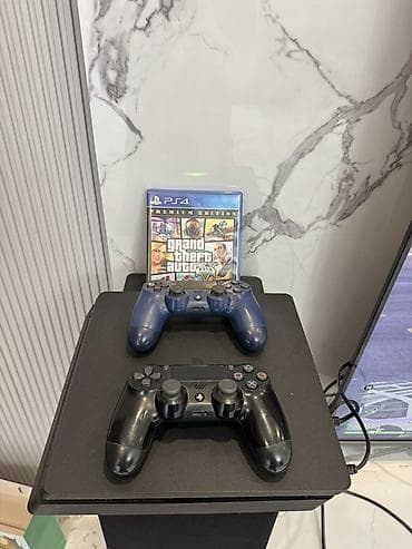 ps5 fat: Игровой комплект PlayStation 4 Fat с игрой и двумя геймпадами Состав — 1