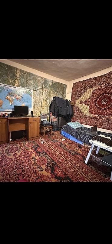ош рынак: 60 м², 4 комнаты, Забор, огорожен — 5