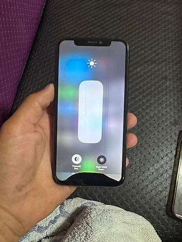 saima telekom: IPhone X, Б/у, 64 ГБ, Черный, Защитное стекло, 100 % — 3
