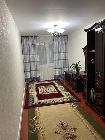 Квартиры: 3 комнаты, 58 м², Аламединский рынок / базар 104 серия, 4 этаж, Косметический ремонт — 7