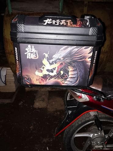 golv 3: Мотокофр/бокс для мотоцикла с принтом «Chinese Dragon» өтө жакшы — 1
