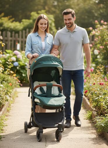 коляски для новорожденных: Коляска, Б/у — 2