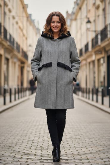 пальто детское демисезонное: Продаю стильное пальто на возраст 7-10 летс подкладом и — 1