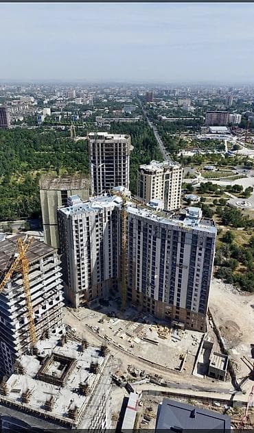 нур лофт: 1 комната, 60 м², Элитка, 13 этаж, ПСО (под самоотделку) — 2