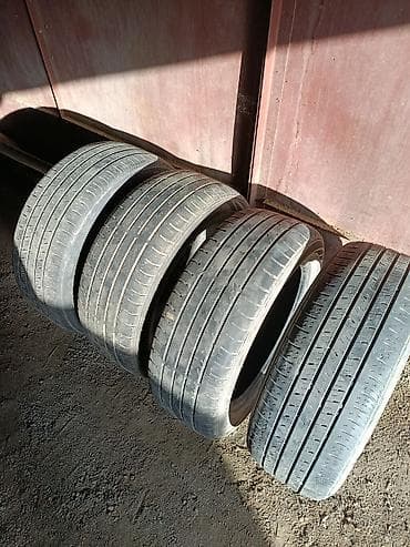 Шины 215 / 55 / R 17, Лето, Б/у, Комплект, Легковые, Япония, Kumho