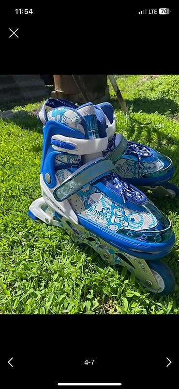 ролик красовки: Детские роликовые коньки, парами: - Модель: раздвижные ролики (указан — 6