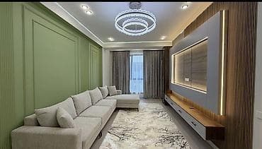 binar: 2 комнаты, 77 м², Асанбай мкр 10 этаж — 8