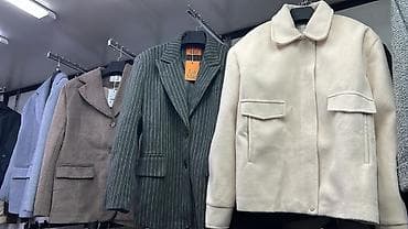 Толстовки, худи: Аламединский рынок ТРК 3 ряд109 Женский пиджак-котт с лацканами — 3