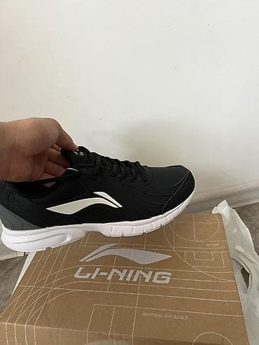 лининг пантера: Кроссовки спортивные Li-Ning (модель с белым логотипом) - Цвет — 6