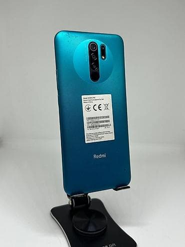 Redmi, Redmi 9, Б/у, 64 ГБ, цвет - Синий, 2 SIM