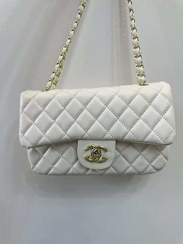 lan mer косметика: Классическая сумка, Chanel, Китай, Материал: Искусственная кожа, Стеганая модель, Женские, Новый — 6