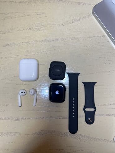regrsi airpods: Apple Watch Series 8 45mm — в идеальном состоянии! Продаю умные часы — 2