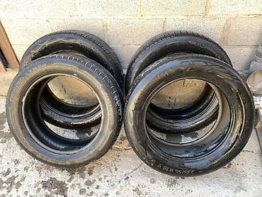 Шины 235 / 55 / R 18, Лето, Б/у, Комплект, Легковые, Англия, Continental