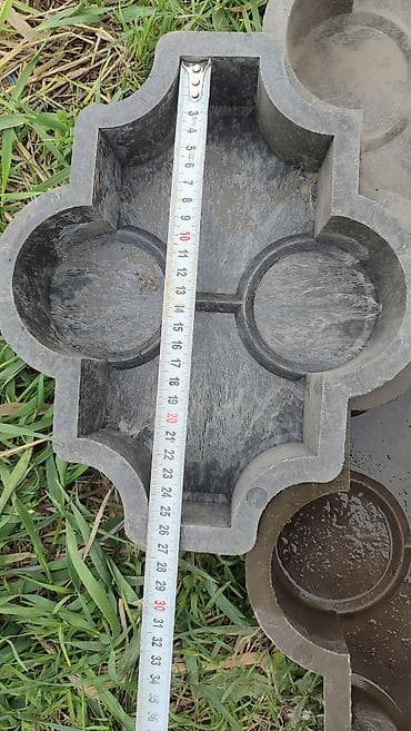 Дом и сад: Пластиковые формы для тротуарной плитки Четырёхлистни в наличии — 2