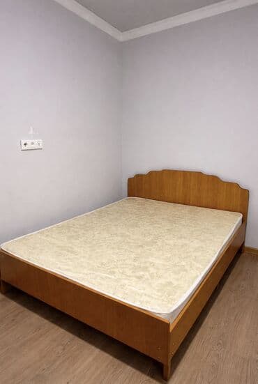 Двуспальная кровать, С матрасом, длина - 200 см