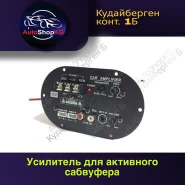 машны: Усилитель Новый, 250 Вт, Каналов: 1 — 1