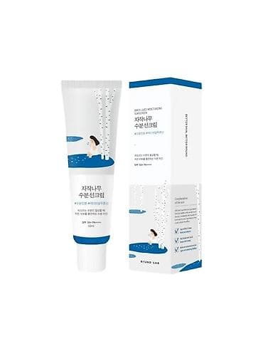 Солнцезащитный крем Round Lab Birch Juice Moisturizing Sunscreen