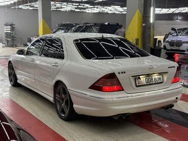 Mercedes-Benz S-Class: 2003 г., 5.5 л, Автомат, Бензин, Седан