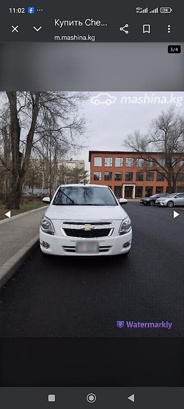 Chevrolet: Chevrolet Cobalt: 2021 г., 1.5 л, Автомат, Бензин, Седан — 1