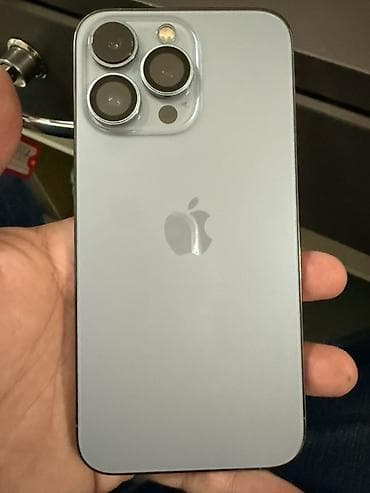 IPhone 13 Pro, Б/у, 256 ГБ, Голубой, 75 %