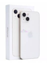 айфон 8 жаны: IPhone 13, Колдонулган, 128 ГБ, Ак, Куту, 87 % — 3