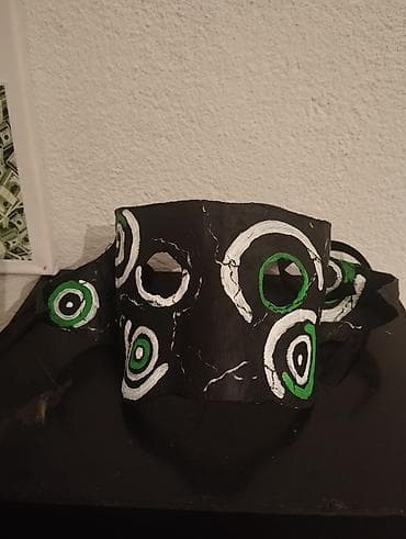 маска бумажный дом: Ручная маска/полумаска для костюма или косплея - Материал — 3