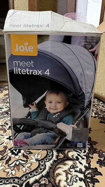 Коляски: Прогулочная коляска Joie Litetrax 4 В отличном состоянии, без — 3