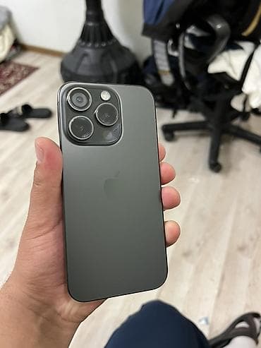 IPhone 15 Pro, 256 ГБ, Black Titanium