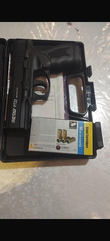 сигнальный пистолеты: Сигнальный/стартовый пистолет Retay PT23 калибра 9 мм P.A.K — 3