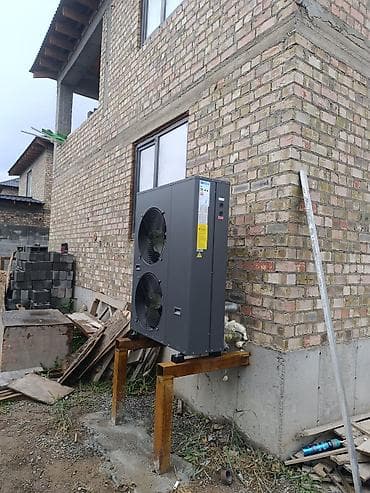 два бака: Тепловой насос Воздух-вода, Площадь обогрева: 500 м², Мощность: 22 кВт, Новый — 4