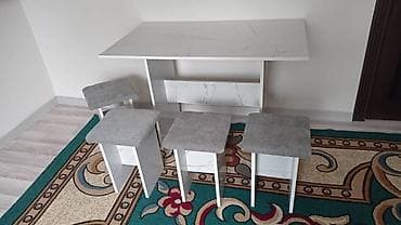 спальный гарнитур в рассрочку: Кухонный стол и стул, Новый, Платная доставка — 5