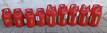 Композитные газовые баллоны красного цвета. - Материал: легкий — 1