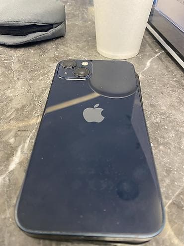 iphone 13 цена ош: IPhone 13, Б/у, 128 ГБ, Black Titanium, Зарядное устройство, Чехол, 86 % — 1