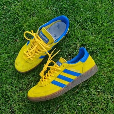 Мужские кроссовки, 42.5, Adidas Originals, Б/у, цвет - Желтый, Самовывоз