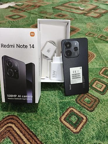 Смартфон Xiaomi Redmi Note 14 128 очень харошый состояние польный