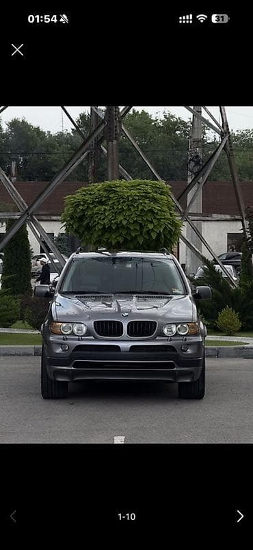 BMW X5: 2004 г., 3 л, Автомат, Бензин, Кроссовер lalafo.kg да BMW X5: 2004 г., 3 л, Автомат, Бензин, Кроссовер