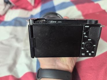 Фото жана видеокамералар: Беззеркальная камера Sony ZV‑E10 4K с объективом Sigma 16mm F1.4 DC DN — 3